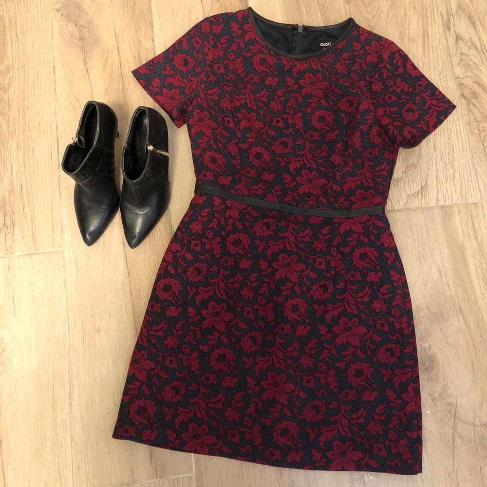 Oasis Baroque Floral Dress